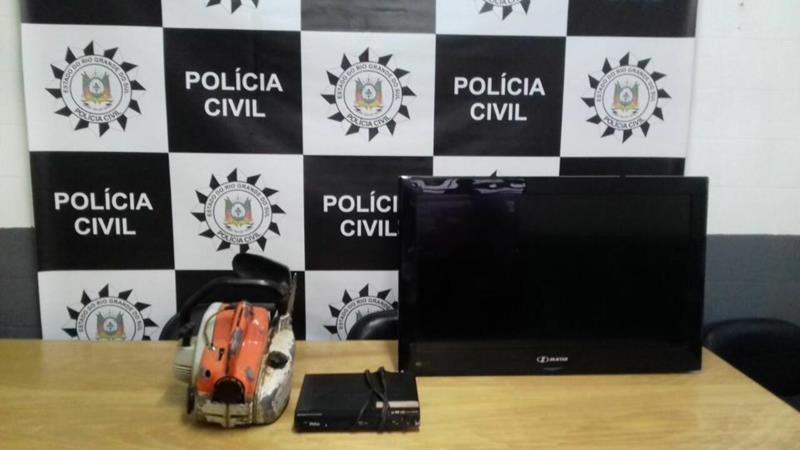 Acusado de furtos e roubo é preso em Rio Pardo
