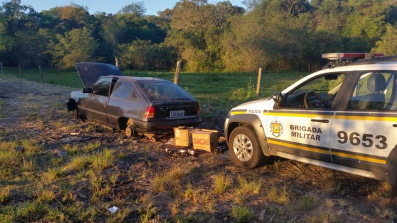 Brigada Militar recupera veículo furtado