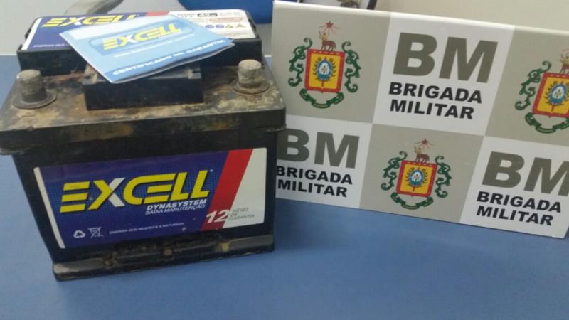 Brigada Militar prende em flagrante autor de receptação