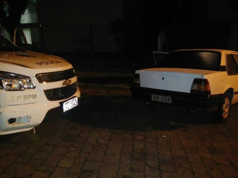BM recupera veículo furtado
