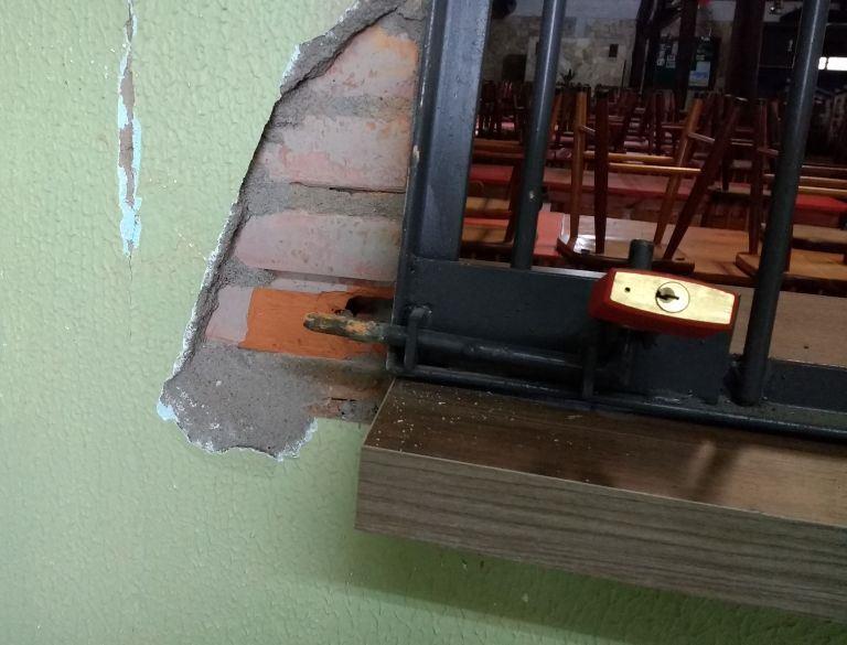 Após a classificação para o Enart, o terceiro arrombamento do mês