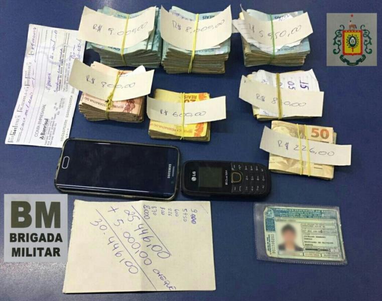 BM apreende mais de R$ 30 mil de procedência desconhecida