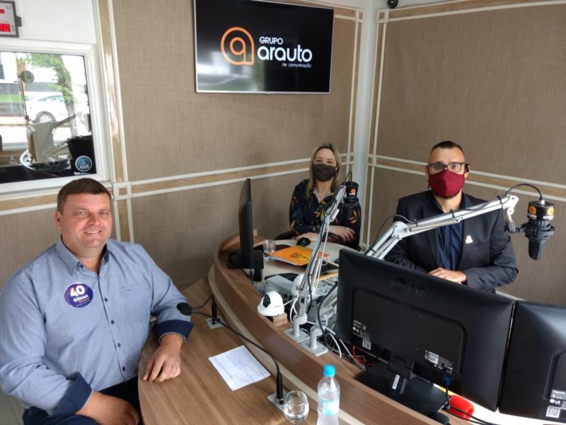 AO VIVO: Gilson Becker é o segundo entrevistado da série da Arauto FM com os candidatos a prefeito de Vera Cruz