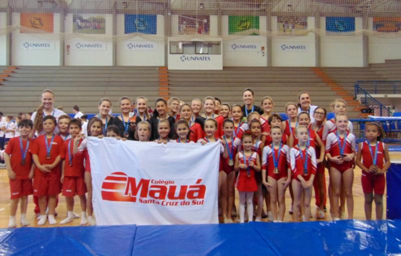 Colégio Mauá sedia Campeonato Estadual de Ginástica de Trampolim