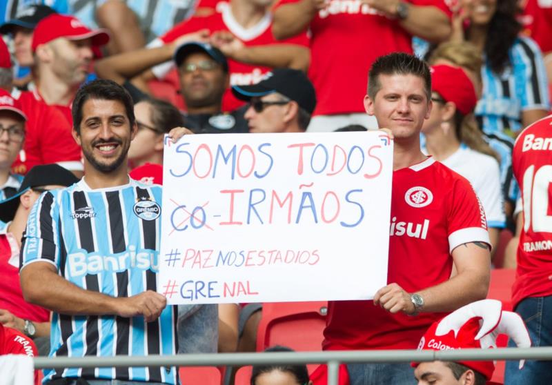 Inter e Grêmio jogam Gre-Nal 411 na Arena