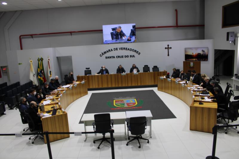 Câmara de Vereadores tem seis novos projetos para a sessão desta terça