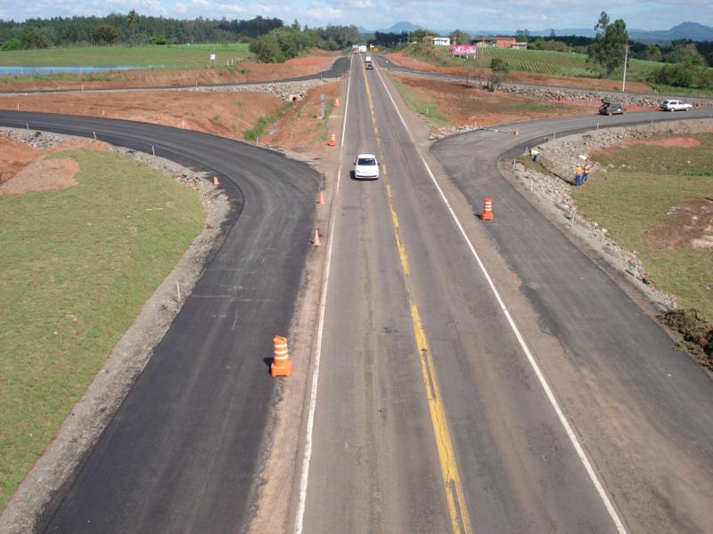 Obras na RSC-287 vão alterar trânsito de veículos nesta semana