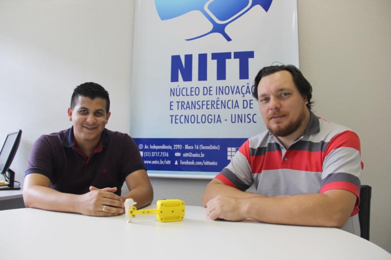 NITT-Unisc encaminha registro de órtese de punho ajustável