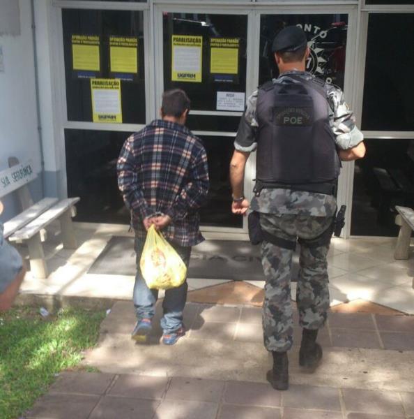 Acusado de arrombamentos em residências é preso no Bairro Santo Inácio