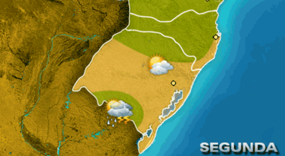 Segunda-feira pode passar dos 35°C