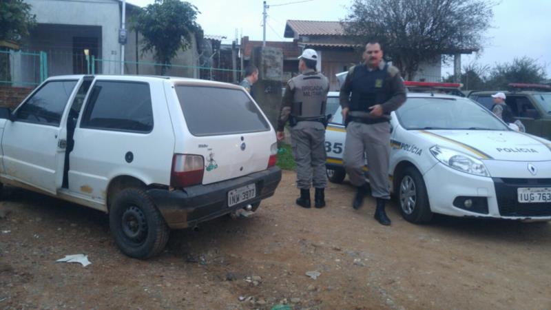 Dupla é presa após invadir propriedade rural em Pantano Grande