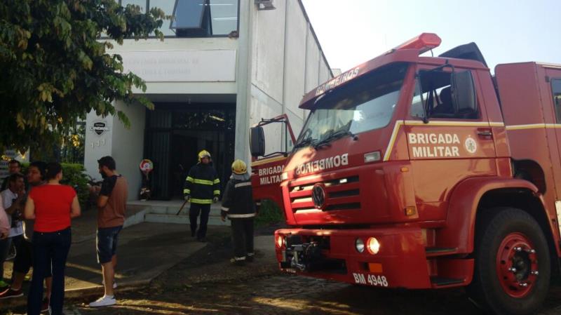 Princípio de incêndio atinge Secretaria de Cultura