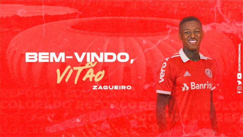 Internacional confirma a contratação do zagueiro Vitão