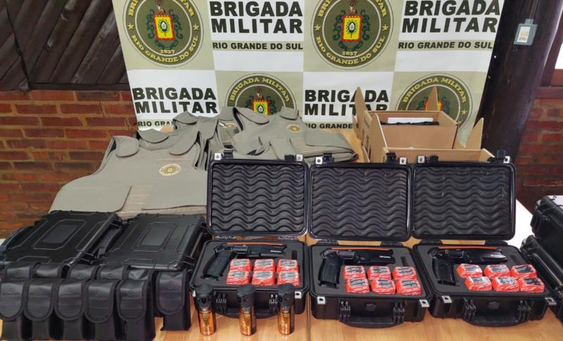 Comando Regional recebe equipamentos para reforçar segurança pública no Vale do Rio Pardo