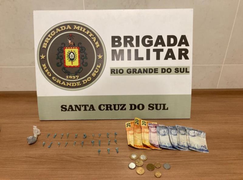 Adolescente é apreendido por tráfico de drogas em Santa Cruz