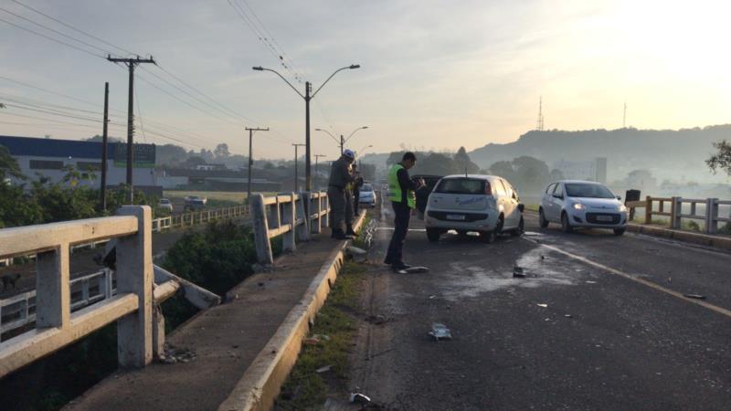 Manhã desta terça-feira é marcada por acidentes de trânsito em Santa Cruz