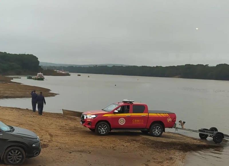 Bombeiros localizam corpo de homem desaparecido no Rio Jacuí