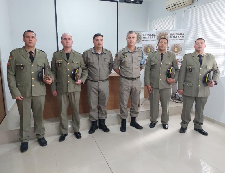 Comando Regional do Vale do Rio Pardo recepciona novos sargentos