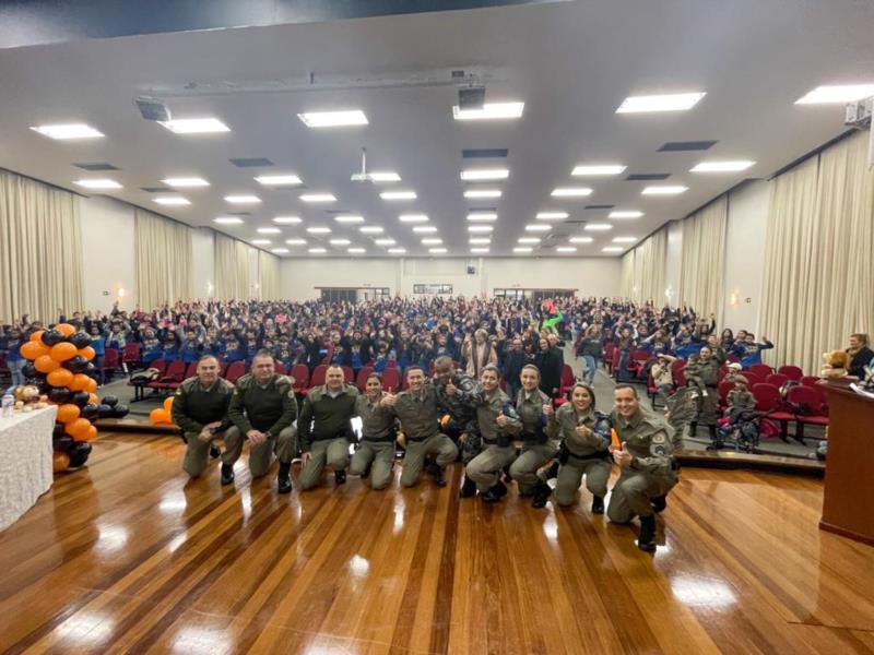 Brigada Militar forma mais de 500 alunos no Proerd em Santa Cruz do Sul