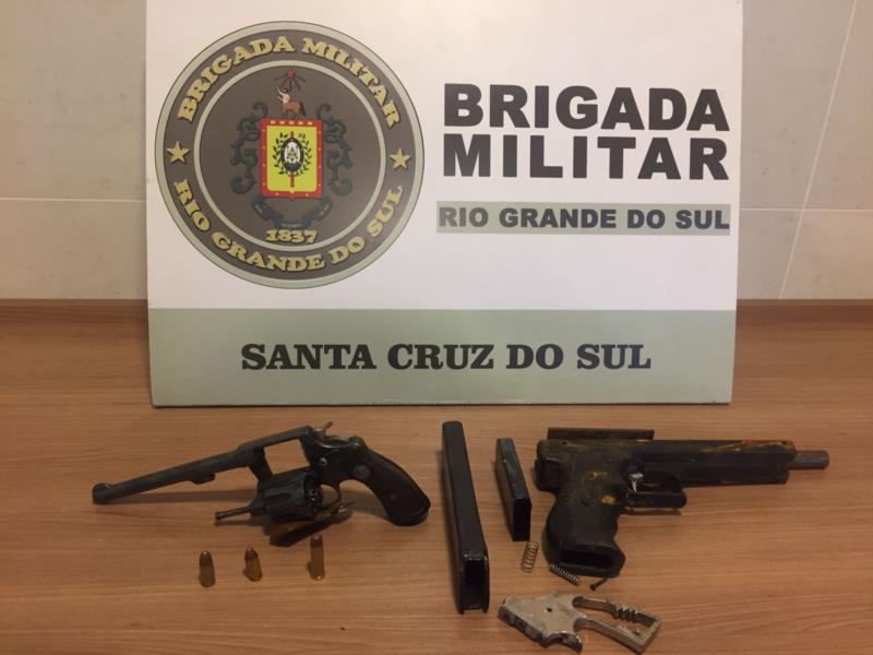 Homem é preso por posse irregular de arma de fogo em Santa Cruz