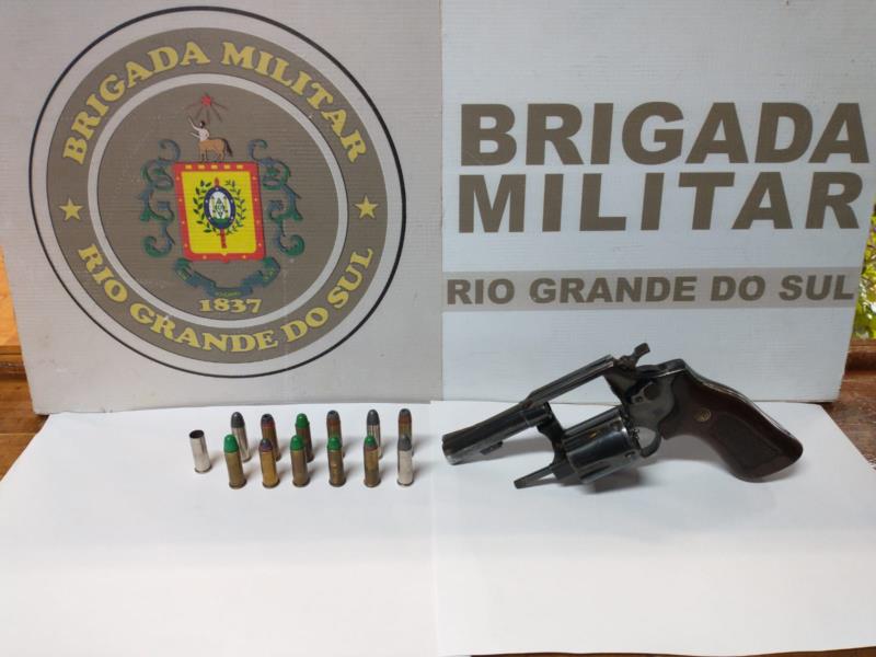 Homem é preso por porte ilegal de arma de fogo em Encruzilhada do Sul