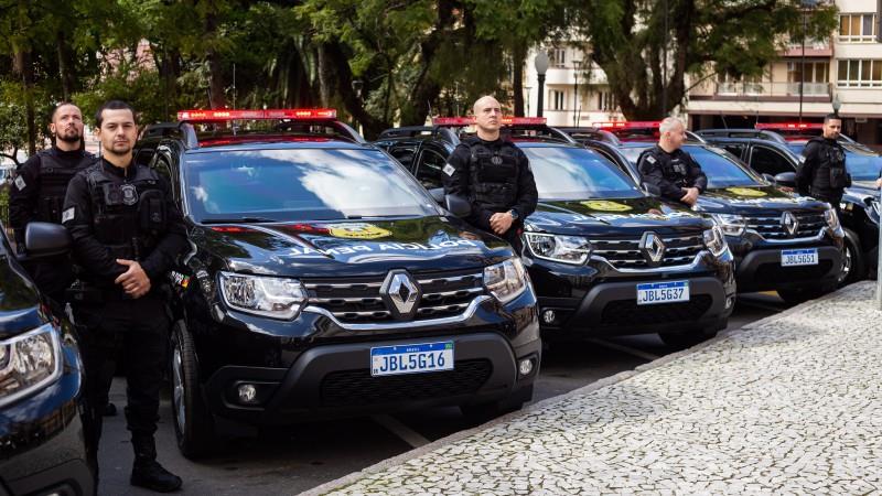 Susepe recebe viaturas e câmeras corporais