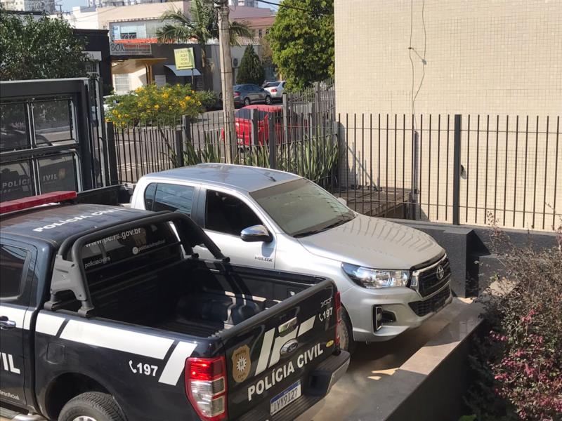 Polícia recupera caminhonete clonada e que havia sido furtada em Balneário Camboriú