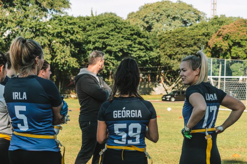 Equipe feminina de Flag Football do Chacais busca título da Copa RS