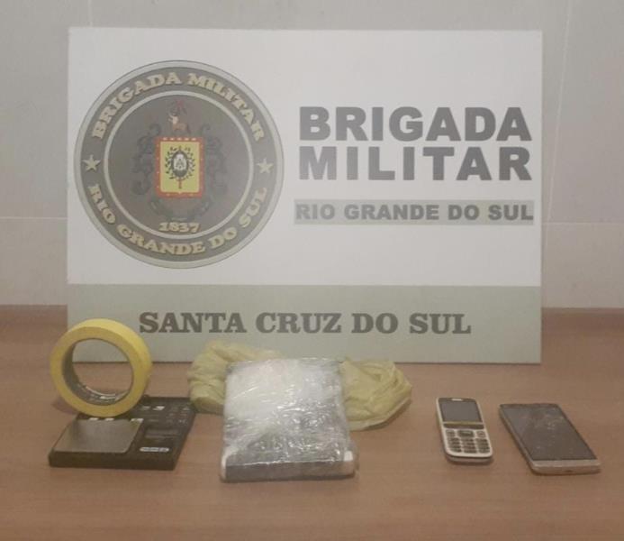 Foragido é preso por tráfico de drogas em Santa Cruz