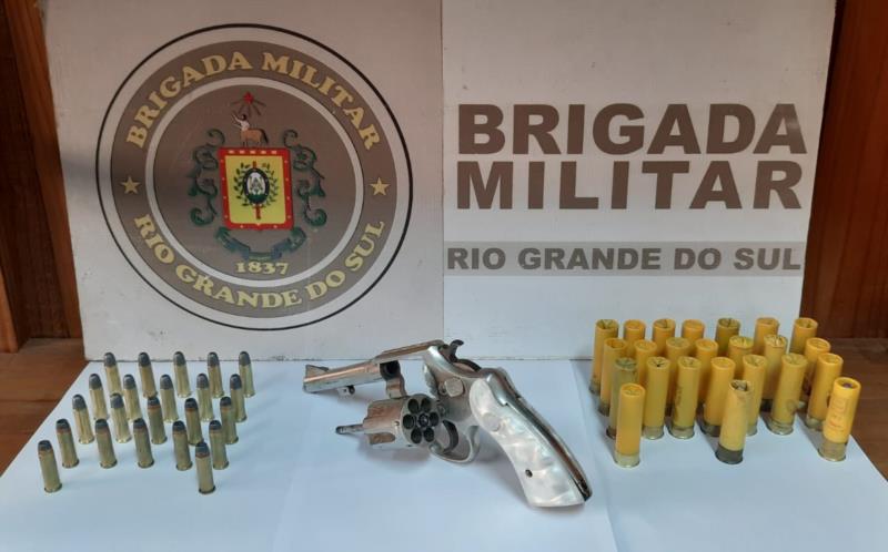 Homem é preso por porte ilegal de arma na RSC-471 em Encruzilhada do Sul