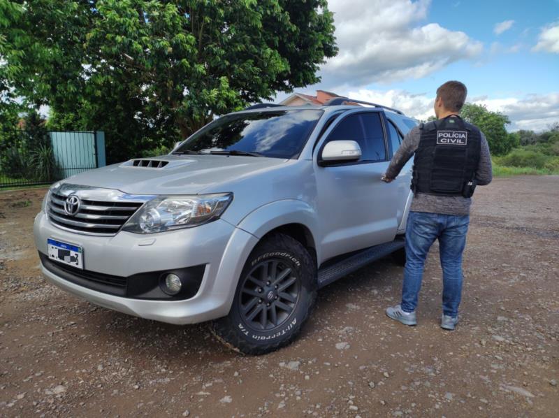 Polícia Civil de Venâncio Aires recupera veículo furtado em Caxias do Sul