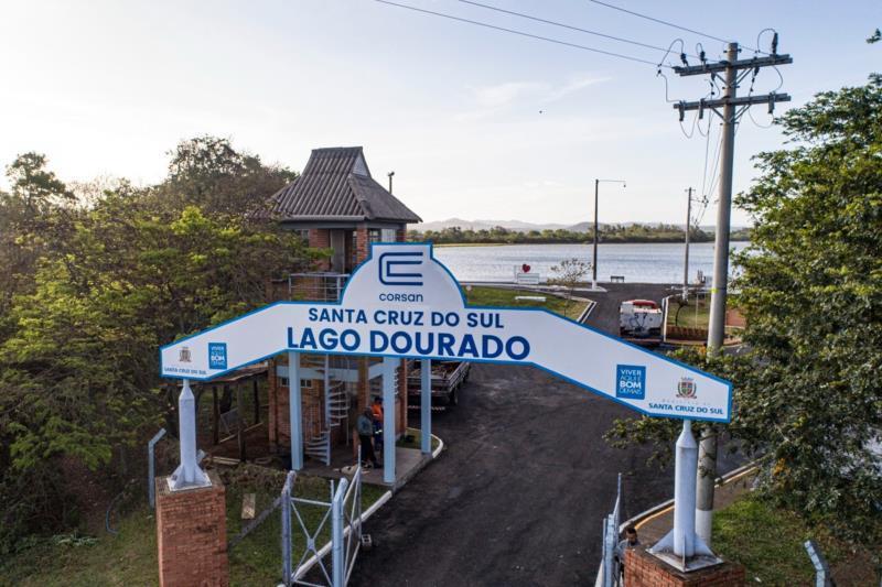 Município busca parceria para instalação de ponto de alimentação no Lago Dourado