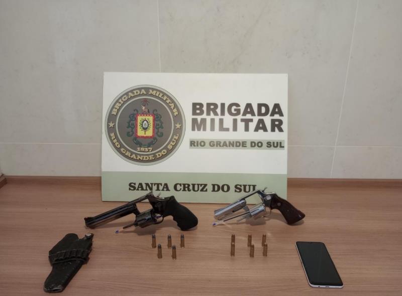 Homem é preso por porte ilegal de arma em Santa Cruz