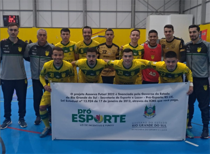 Assoeva vence Viamão Futsal pelo Gauchão