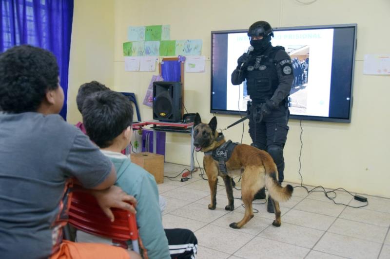 No Dia dos Animais, alunos de Rio Pardo conhecem os cães da Susepe