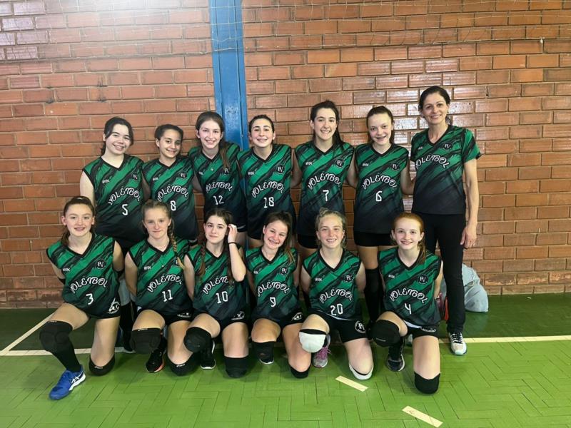 Equipe feminina do Colégio Poncho Verde está na final dos Jogos Escolares do Rio Grande do Sul