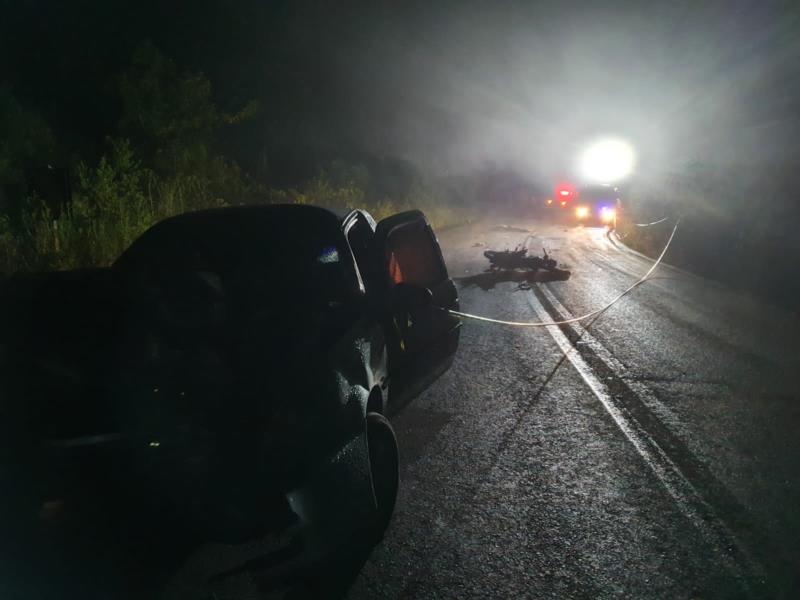 Colisão entre carro e moto deixa homem morto em Candelária