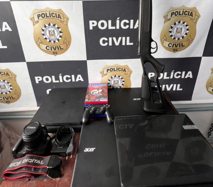 Materiais levados de condomínio de luxo de Santa Cruz são recuperados em Pelotas