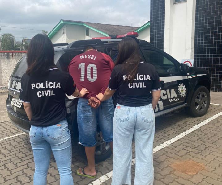 Homem é preso por perseguição a ex-companheira em Santa Cruz