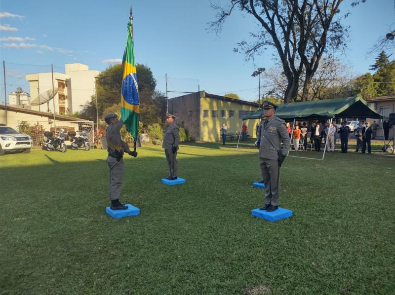 Tenente-coronel Rodrigo Schoenfeldt assume o 23º BPM