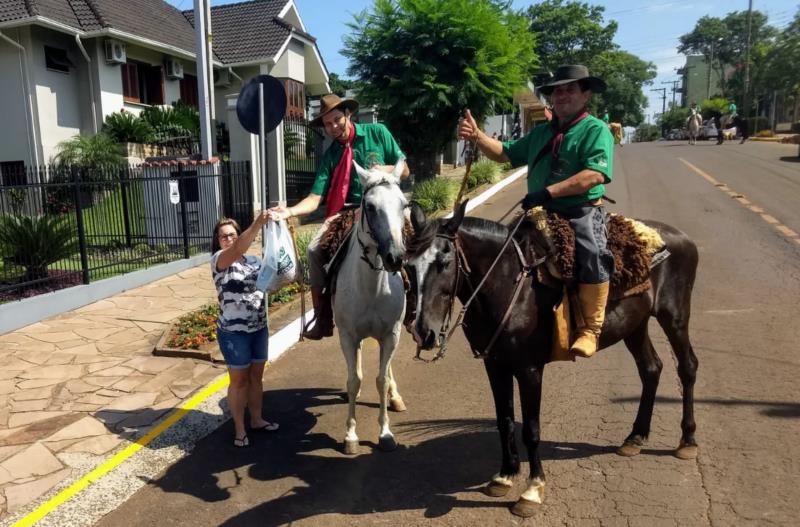 CTG Querência da Mata realiza Cavalgada do Bem