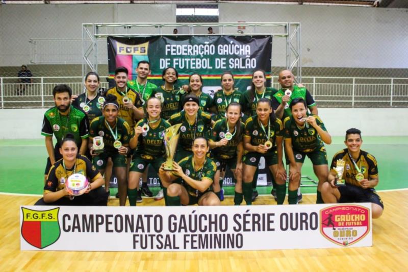 Time de Rio Pardo conquista o vice-campeonato Gaúcho de Futsal Feminino