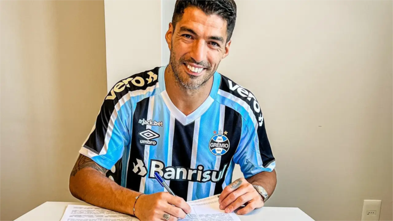 Grêmio anuncia data para apresentação de Luis Suárez na Arena