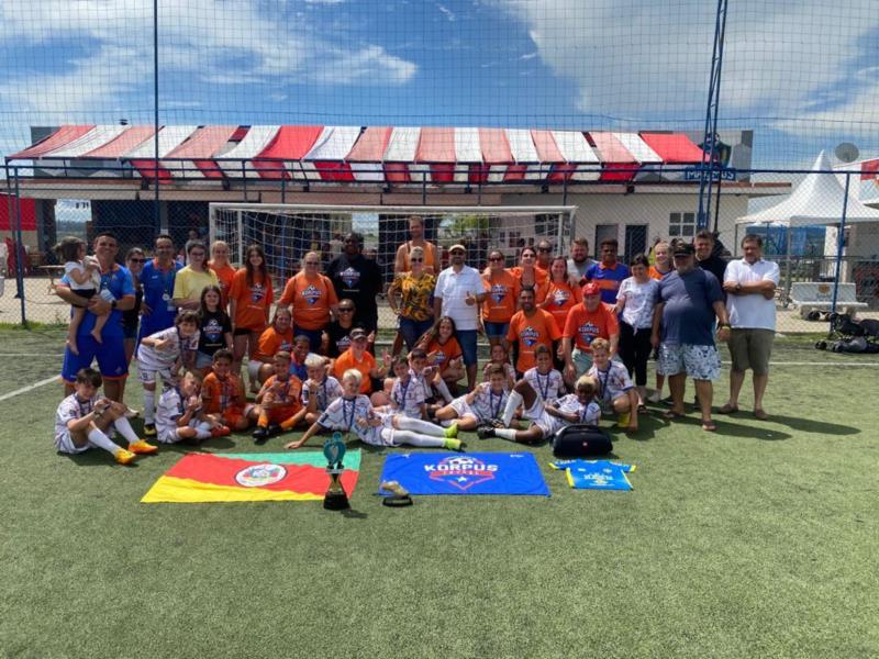 Korpus Futsal é campeã nacional sub-10