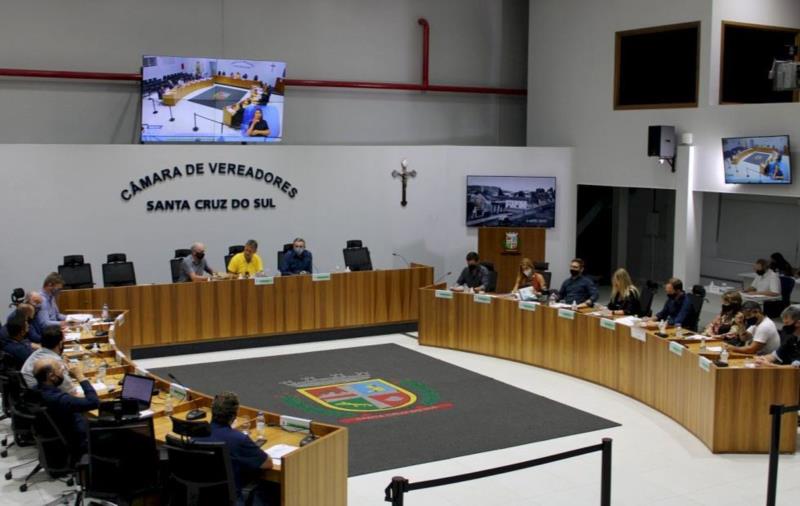 Legislativo de Santa Cruz realiza sessão na manhã desta quinta