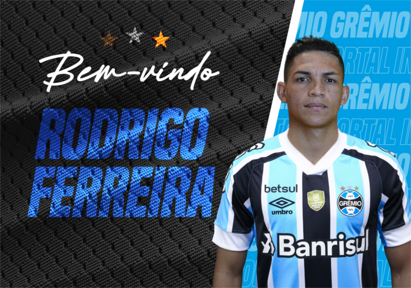 Lateral Rodrigo Ferreira é o novo reforço do Grêmio para a sequência da temporada