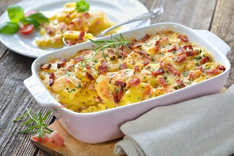 Batata gratinada