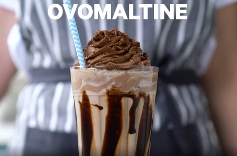 Milkshake de Ovomaltine