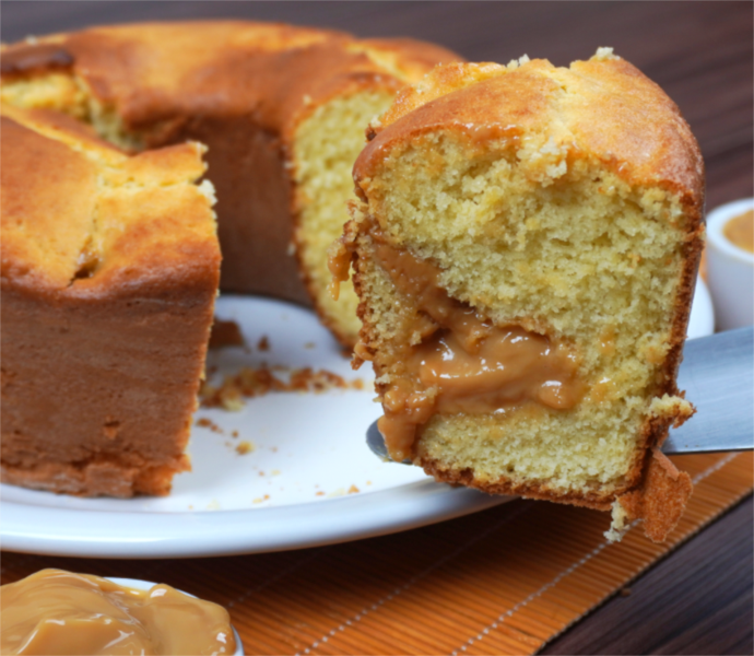 Bolo de Doce de Leite