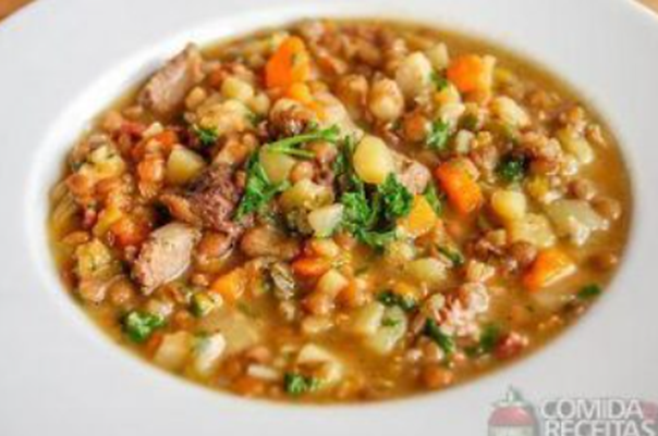 Sopa de Lentilha